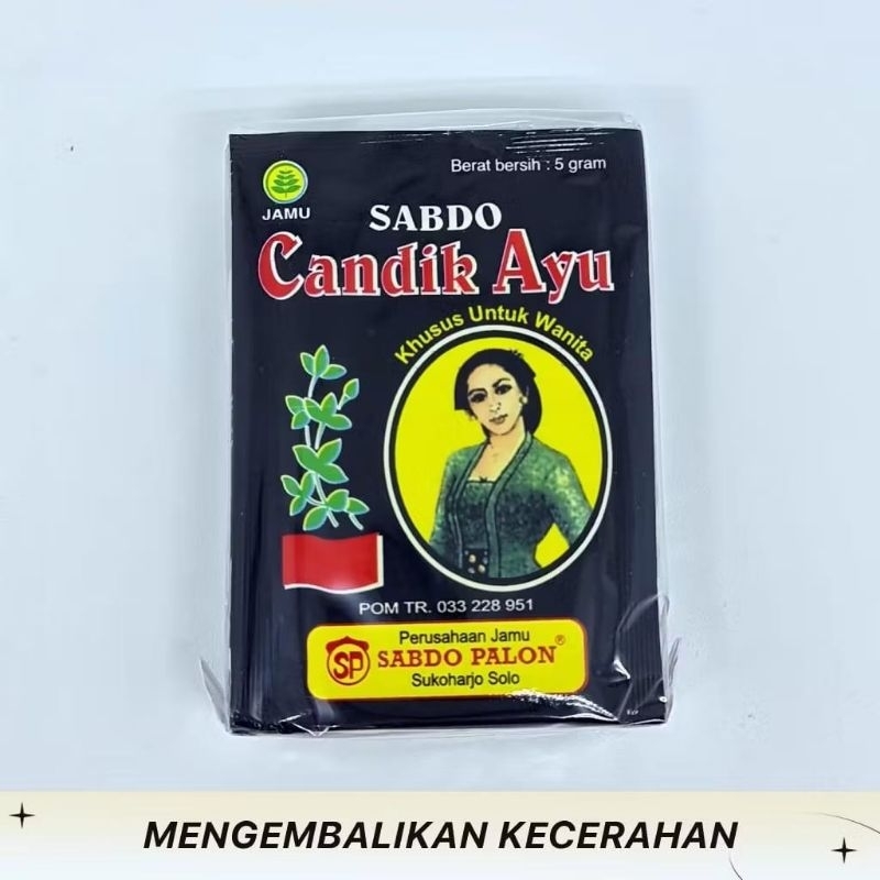 

candik ayu jamu sabdo palon serbuk isi 10 pcs