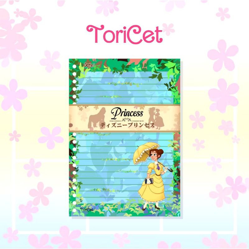 

Loose Leaf/Kertas Binder A5 Toricet Princess - Jane Porter