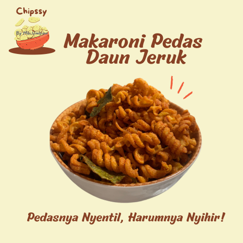 

Makaroni pedas daun jeruk 250gr – pedas wangi nagih!