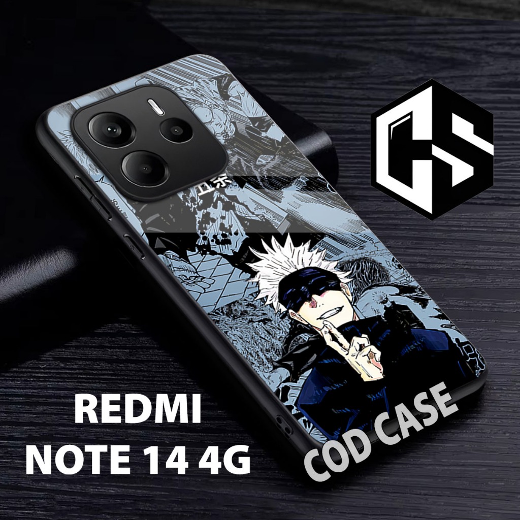 Softcase Glossy Redmi Note 14/Case Redmi Note 14 Anime/casing Redmi Note 14/silikon Redmi Note 14