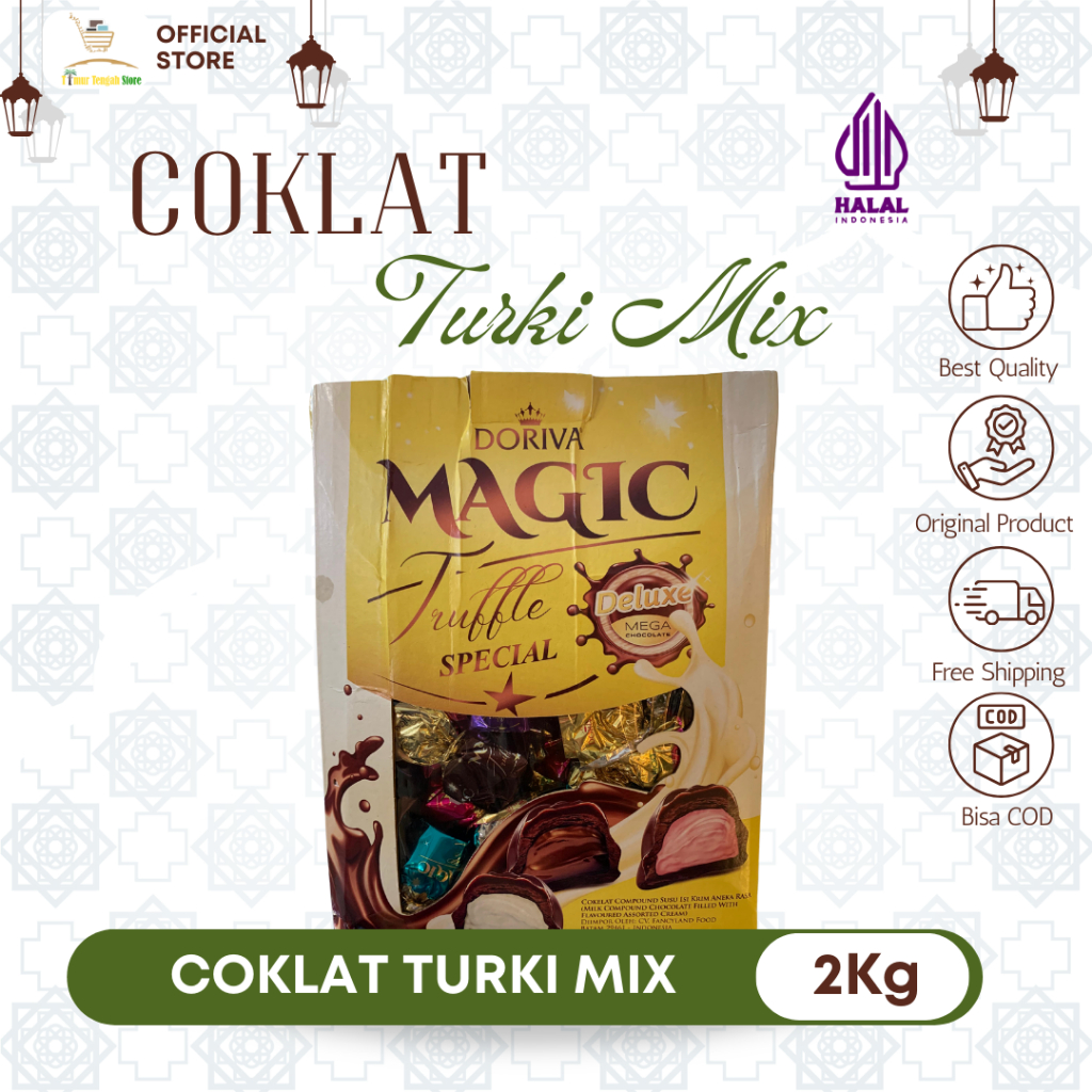 

Coklat Turki Mix 2 kg | Coklat Arab Oleh Oleh Haji Umroh