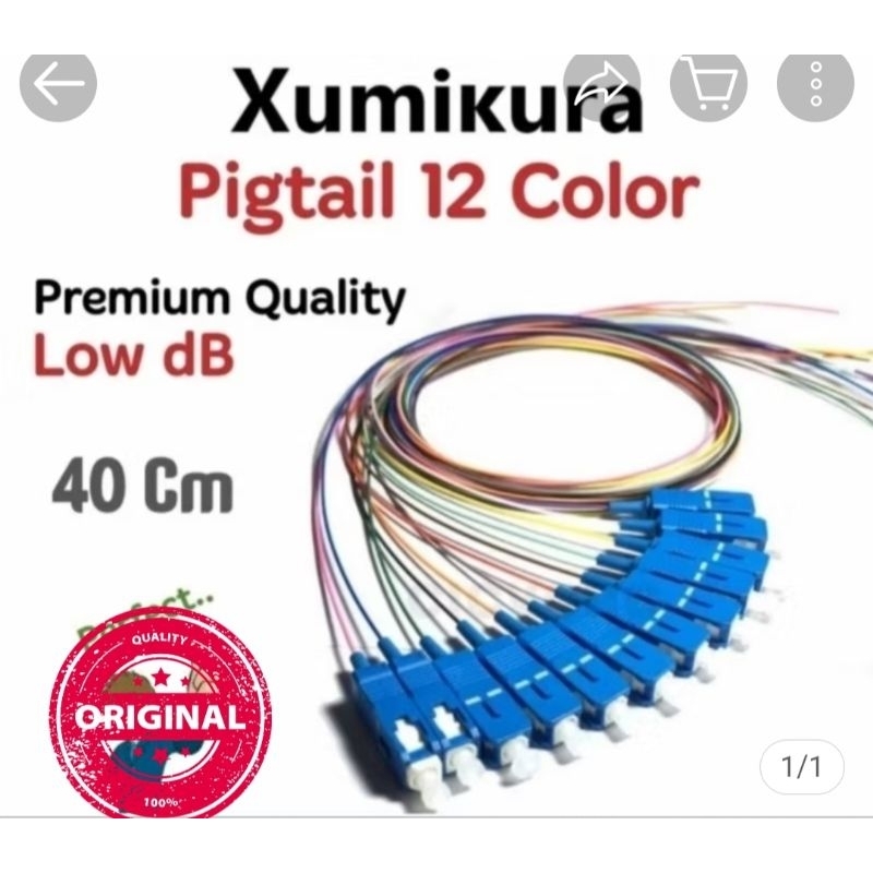 XUMIKURA Pigtail Warna