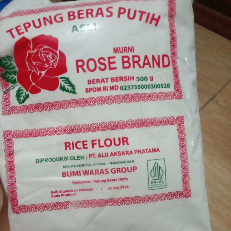 

Tepung Beras Rose Brand