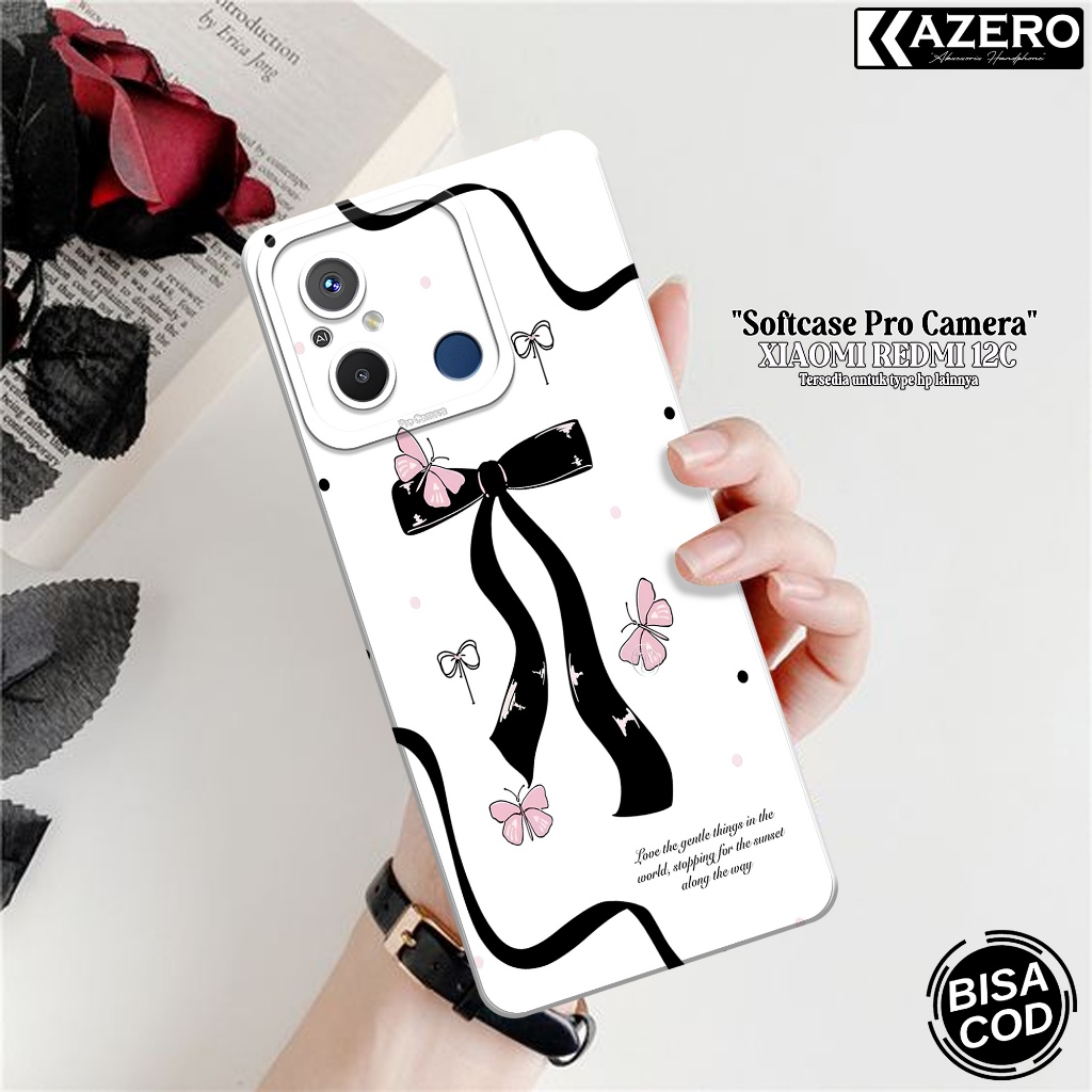 Silikon XIAOMI REDMI 12C - Case Aesthetic - Softcase XIAOMI REDMI 12C Terbaru - Casing XIAOMI REDMI 