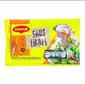 Maggie Saus Tiram 30gr gratis Maggie lezat 7gr