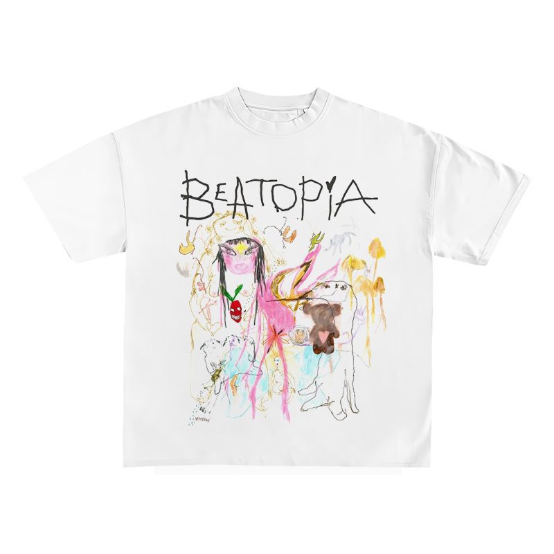 KAOS BAJU BEATOPIA BEABADOOBEE | T-SHIRT VINTAGE BAND BEABADOOBEE | COMBED PREMIUM 24s | UNISEX