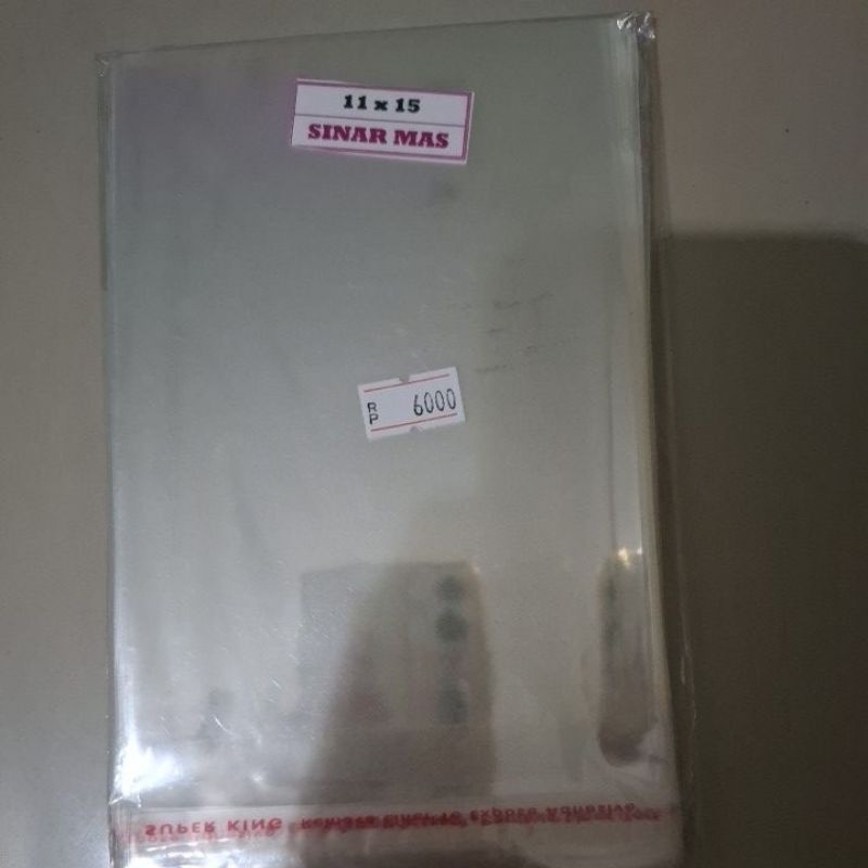 

plastik opp sinar mas11× 15 plastik packing plastik souvenir / roti