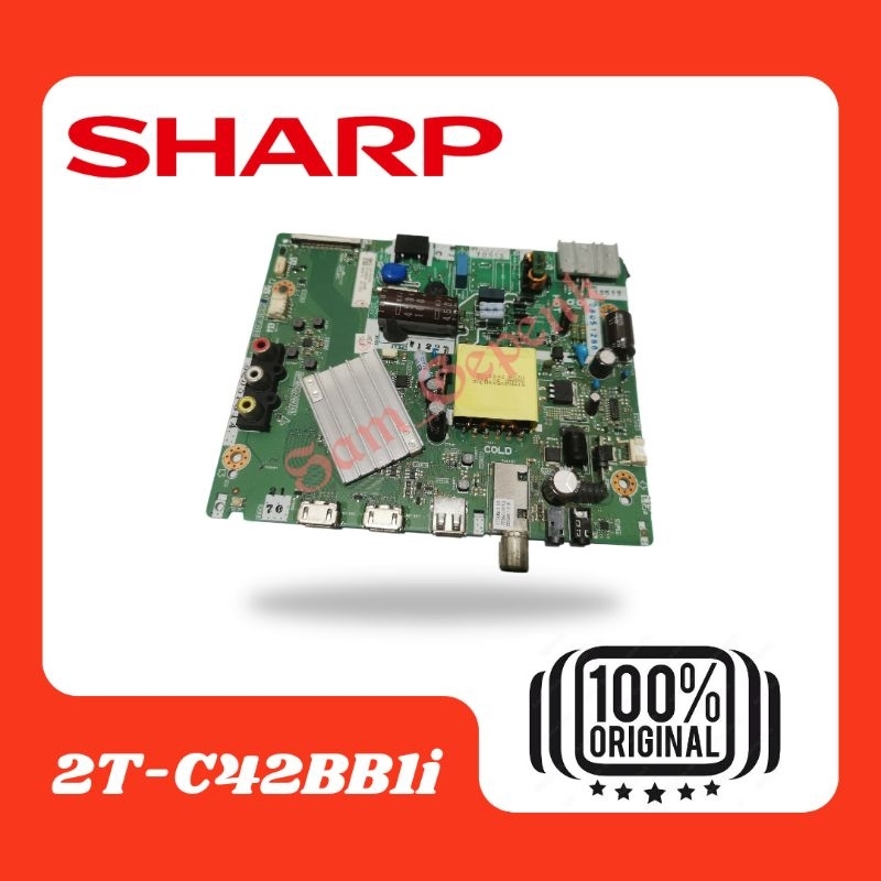 MB MAINBOARD TV LED SHARP 2T-C42BB1i 42BB1i 2T C42BB1I 2T C42BB1i