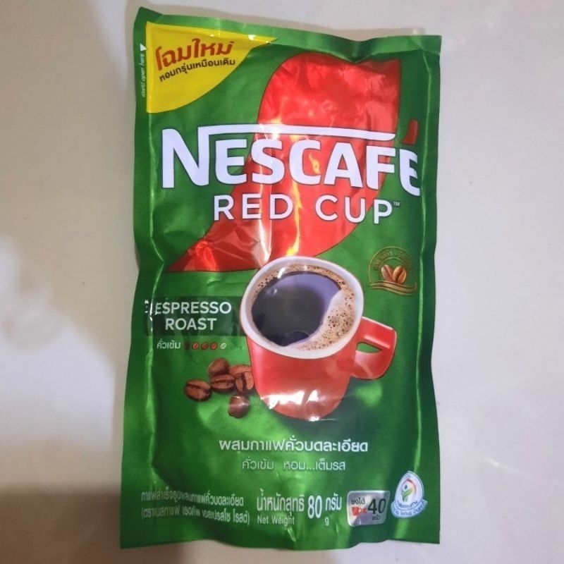 

Nescafe Red cup instant coffee espresso roast