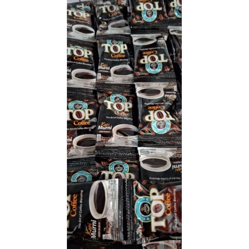 

Top coffe plus gula ( 1 renceng ) isi 10 pcs x 18gr