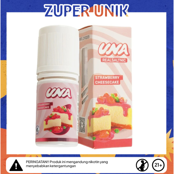 UNA SALTNIC STRAWBERRY CHEESECAKE 30ML 100% AUTHENTIC