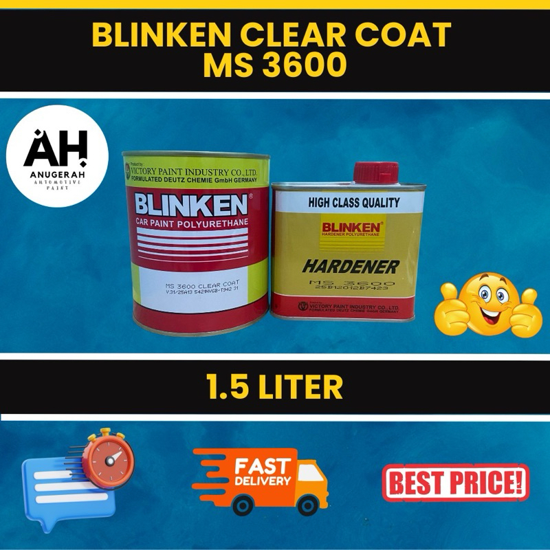 Blinken Clear Coat MS 3600 (1.5 Liter / Set)