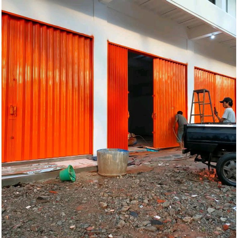 rolling door folding gate pintu ruko