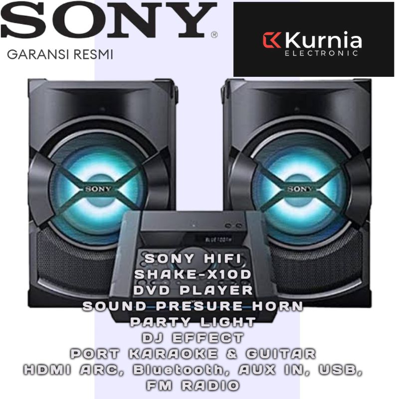 SONY SHAKE X10D /SHAKE-X10D HIFI SPEAKER KARAOKE