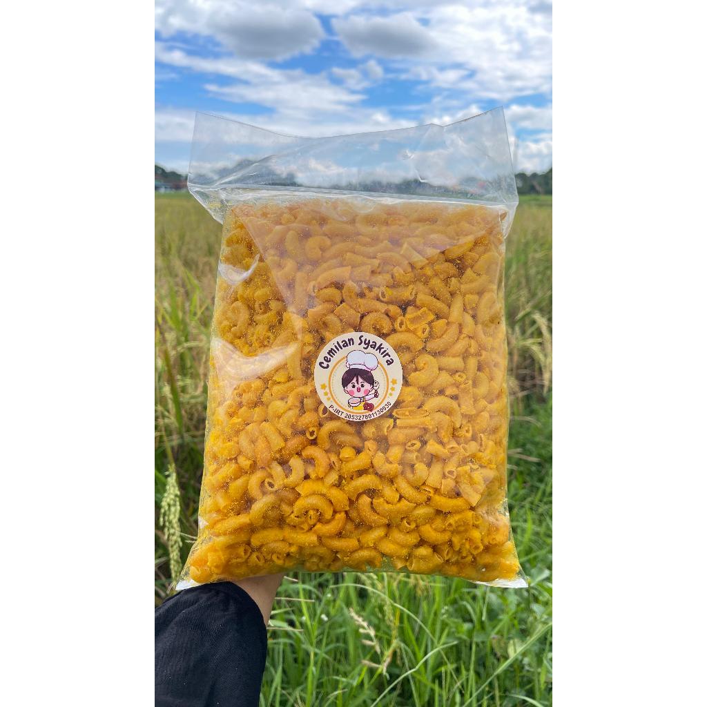 

MAKARONI PEDAS MANIS 1KG jagung manis BBQ balado snack makanan ringan