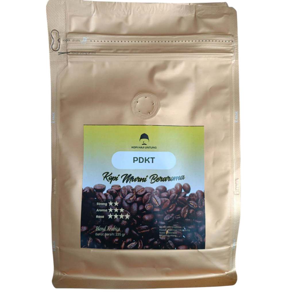 

Kopi PDKT/Kopi Bubuk/Kopi Haji Untung/Kopi tanpa gula 225 gr