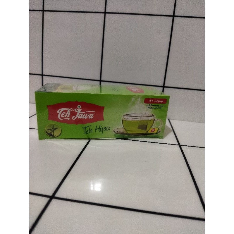 

teh jawa celup hijau isi 25 sheets