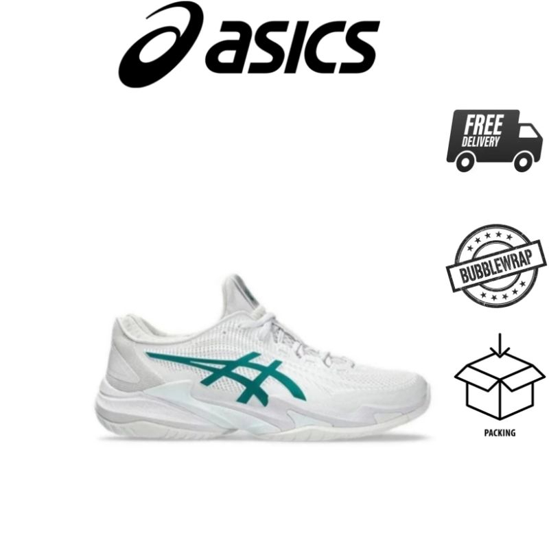 Sepatu Tenis/Padel Asics Court FF 3 Novak White Green