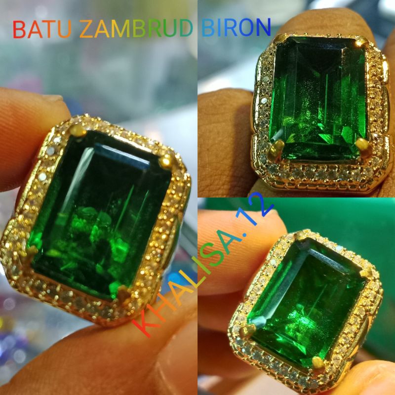 BATU ZAMRUD BIRON  KOTAK