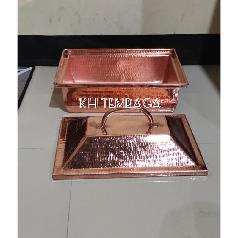 kuali wajan tembaga model kotak