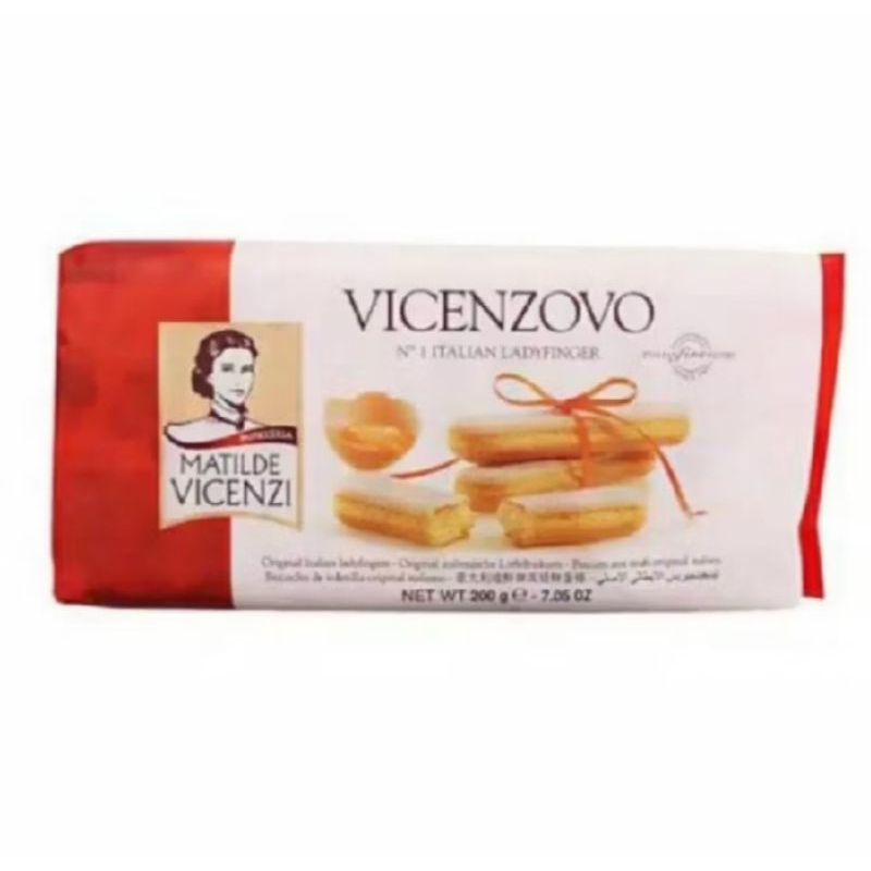 

VINCENZOVO LADY FINGER / BISKUIT TIRAMISU MATILDE VINCENZI 200GRAM