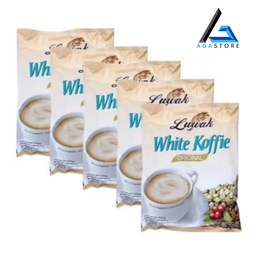 

Luwak White Coffee 5 Pcs (Setengah Renceng)