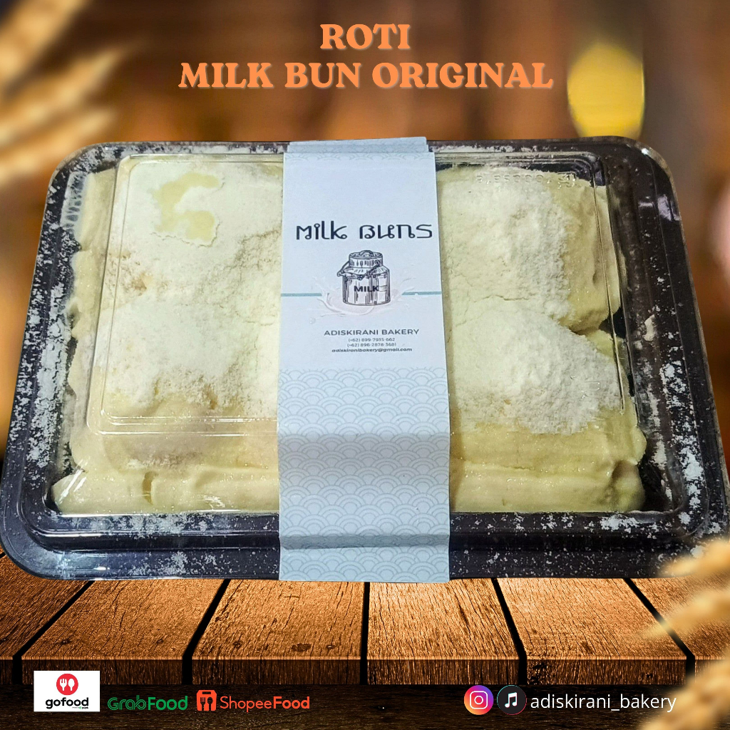 

Roti Milk Bun Original Ukuran Besar