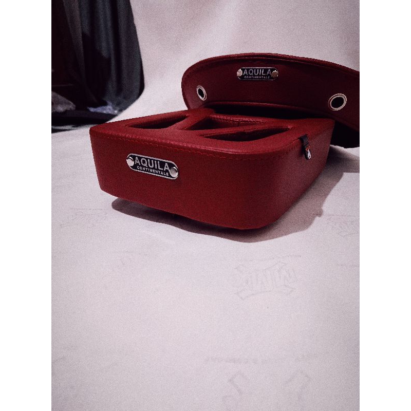 COVER JOK VESPA DEPAN BELAKANG VBB AQUILA MERAH