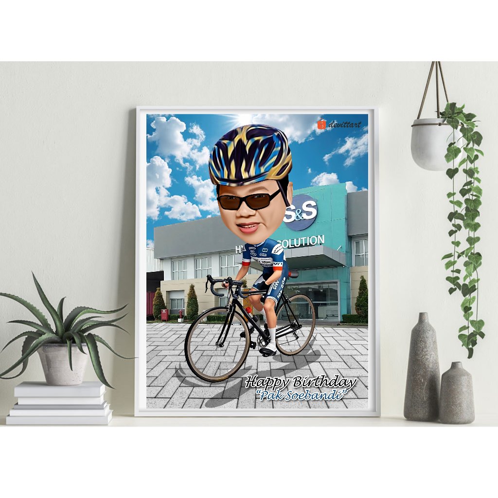 [SOFTFILE ONLY] KARIKATUR FAREWELL / KARIKATUR WISUDA / KARIKATUR PERPISAHAN KANTOR / KADO UNIK / KA