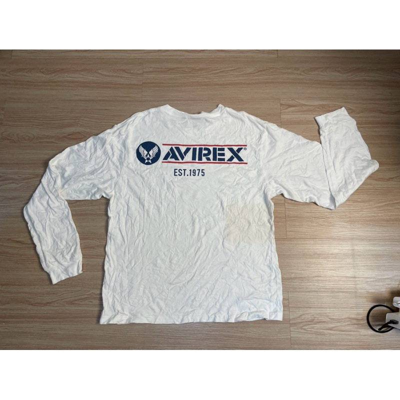kaos lengan panjang merk avirex