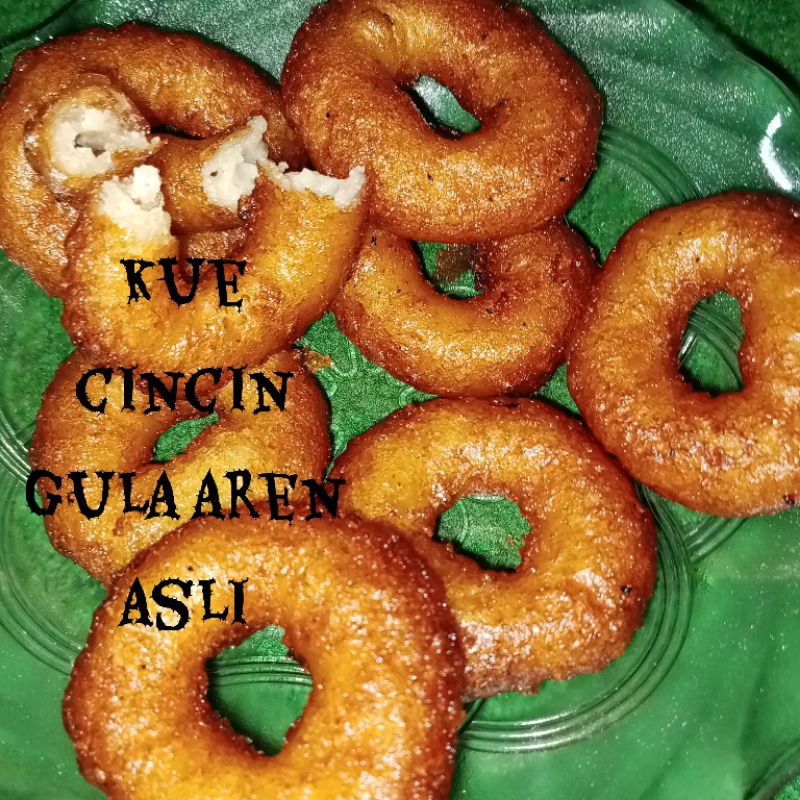 

kue cincin Gula aren,gurih dan renyah
