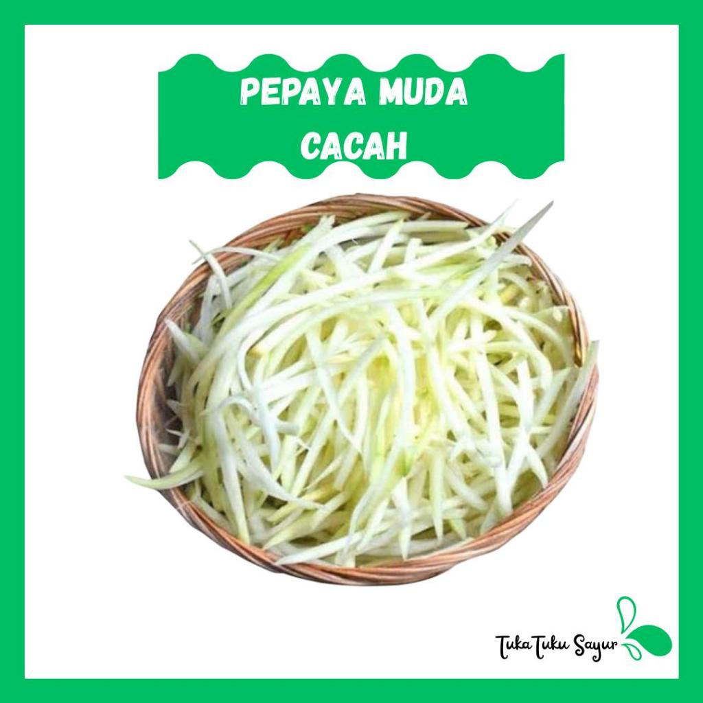 

Pepaya Muda Cacah - TukaTuku Sayur