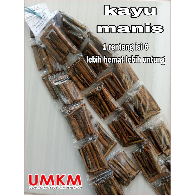 

KAYU MANIS rencengan