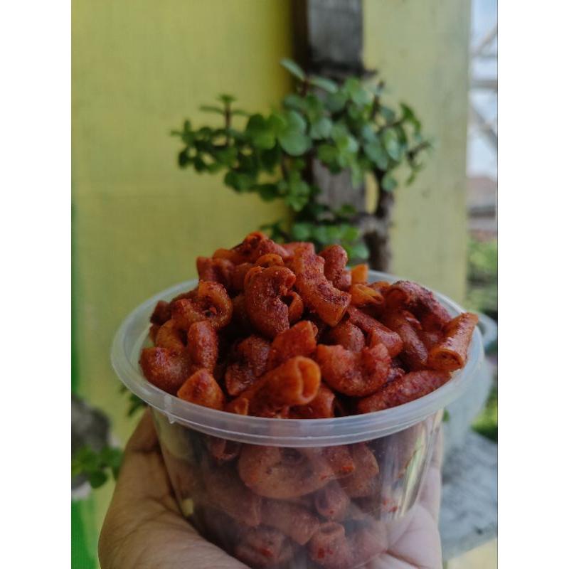 

(BARA) MAKRONI KRIUK / ASIN GURIH PEDAS DAUN JERUK / BERBAGAI UKURAN