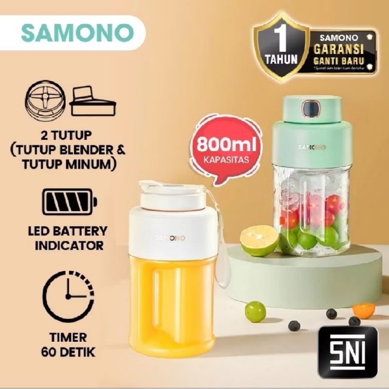 Blender Samono Blender Portable Blender Tumbler 800 ml
