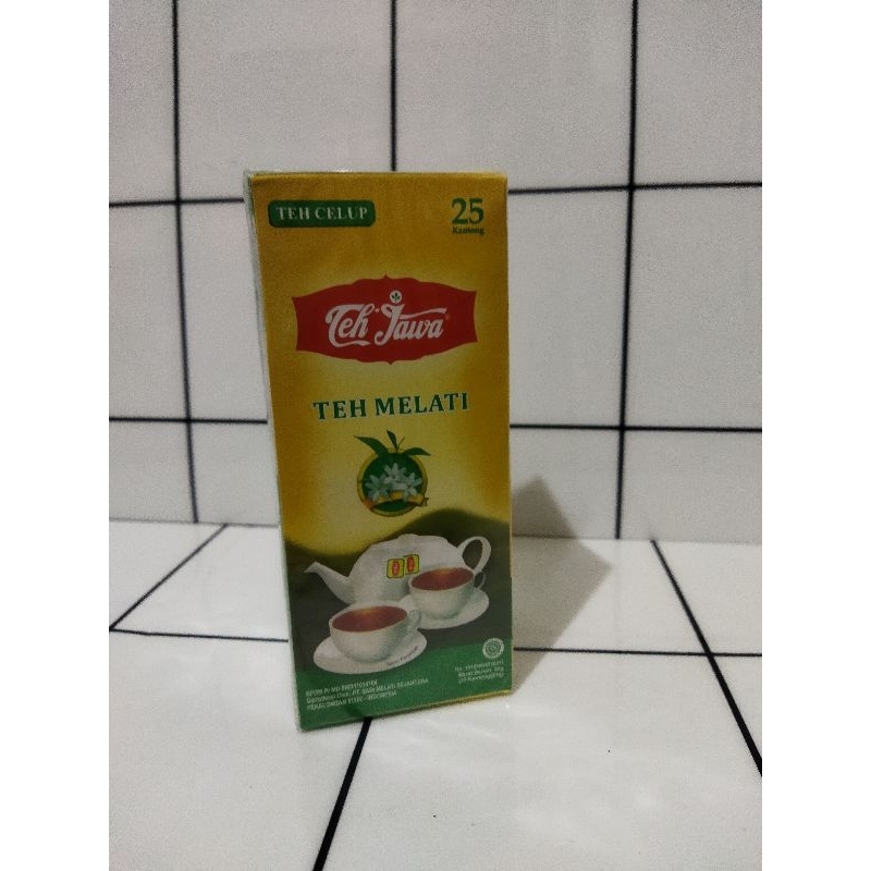 

teh jawa celup rasa melati isi 25 sheets