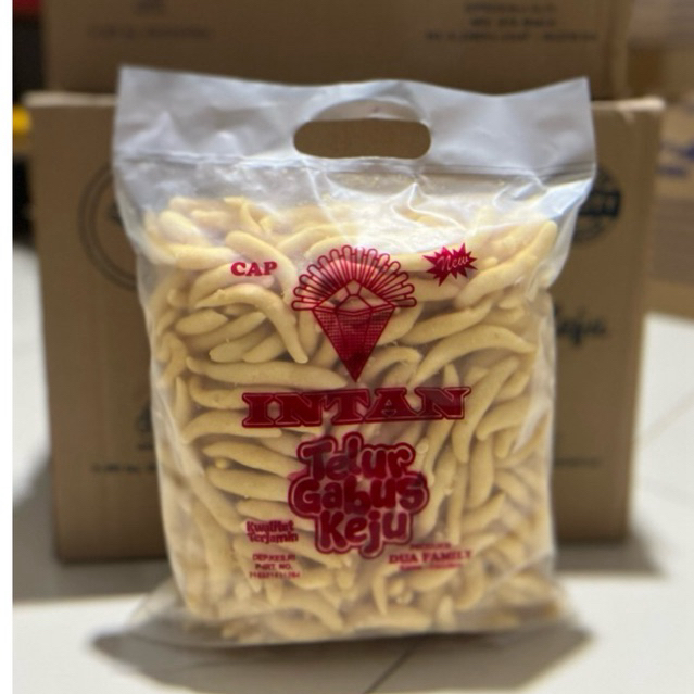 

SNACK TELUR GABUS KEJU / STIK CENDOL GABUS KEJU 300 GRAM