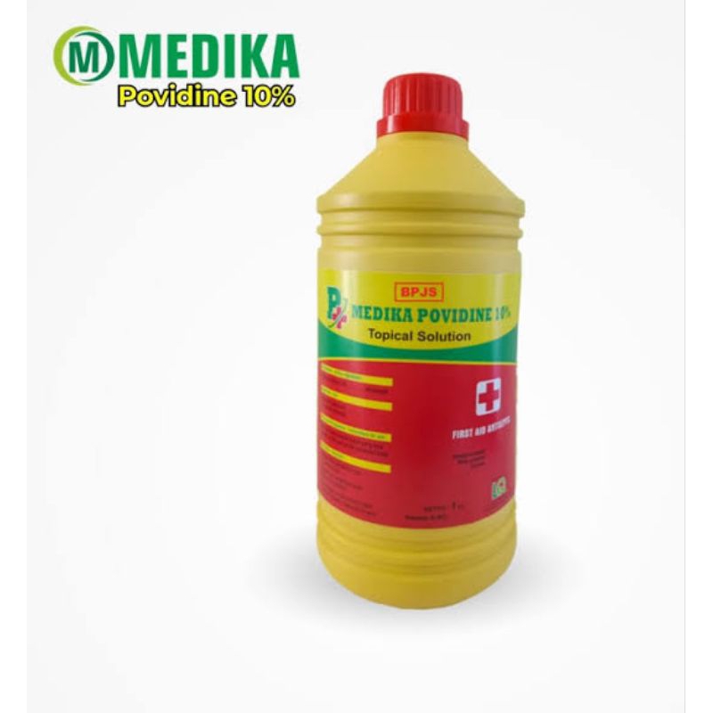 Povidone Iodine 1 Liter - Medika