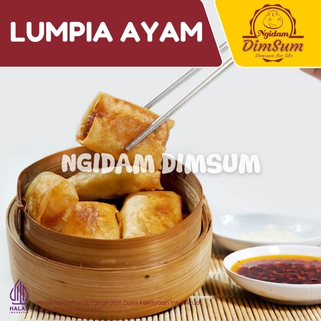 

Lumpia Ayam *Bersertifikasi halal MUI*