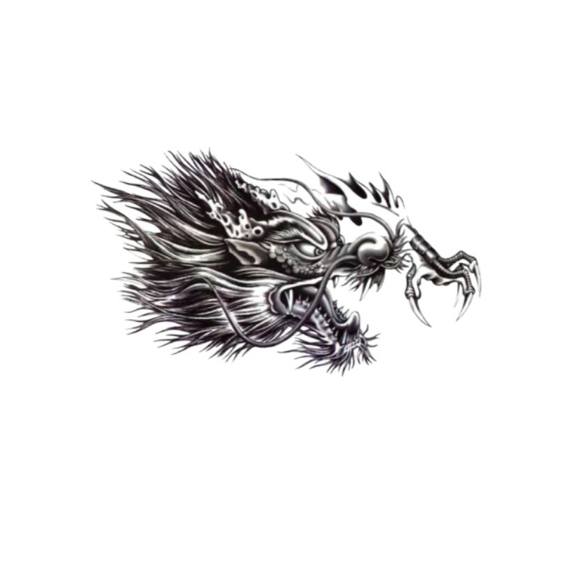 Tatto Temporary Tato Temporer Sementara Tahan Air Motif Kupu Tribal Angel Tongkat Seri TBX Lama