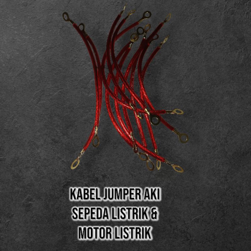Kabel Jumper Aki/Batre Sepeda & Motor Listrik
