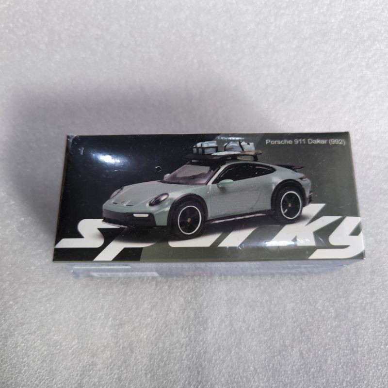 SPARKY 1/64 PORSCHE 911 ( 992 ) DAKAR SHADE GREEN