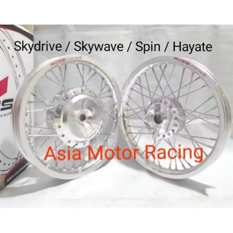 Velg Jari Jari Skydrive Skywave Spin Hayate ring 16 140 160 tromol jari jari velg set
