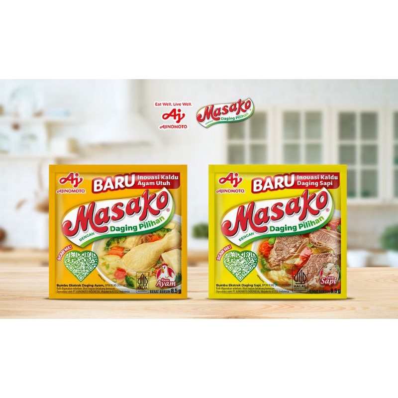 

Bumbu rasa Masako ayam Masako sapi Sasa Garam kaldu jamur