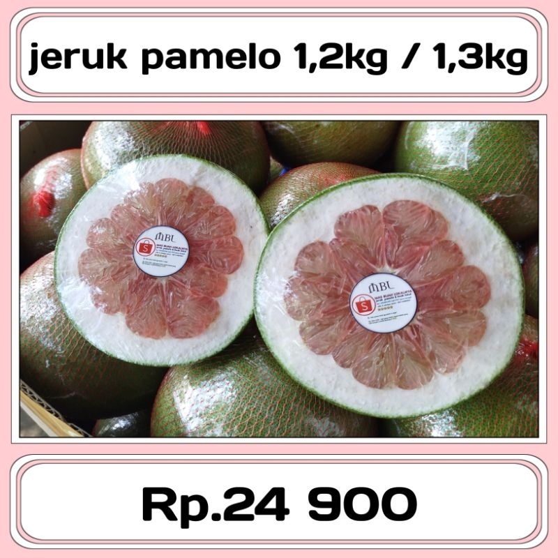 

JERUK PAMELO MANIS 1,2kg/1,3kg