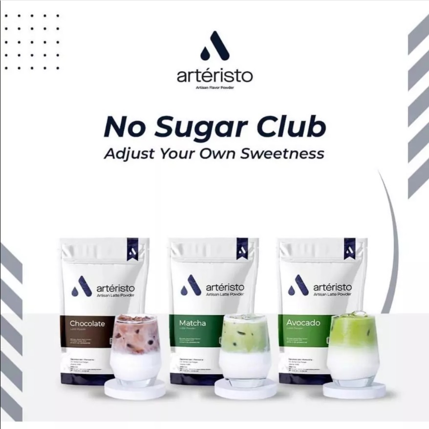 

ARTERISTO PREMIUM POWDER BUBUK MINUMAN 500GR