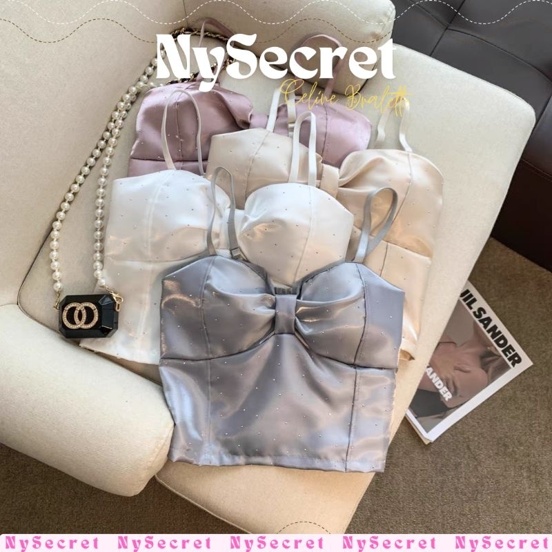 NySecret Tank Top Bra , Atasan wanita gaya korea,  baju dugem, baju santai baju party