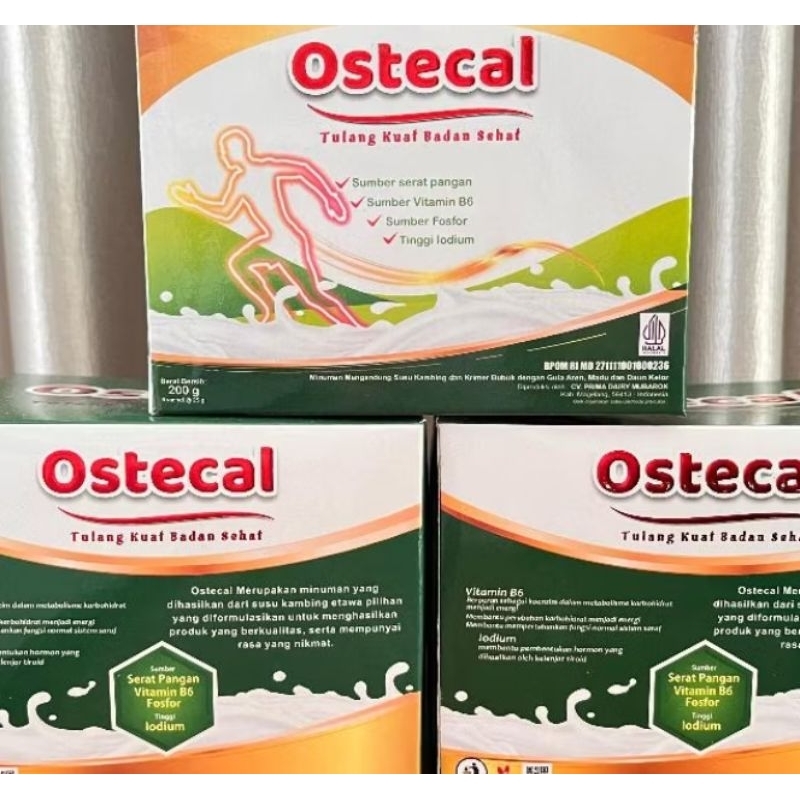 

Ostecal Susu Kambing Bubuk Kemasan Premium 200gt