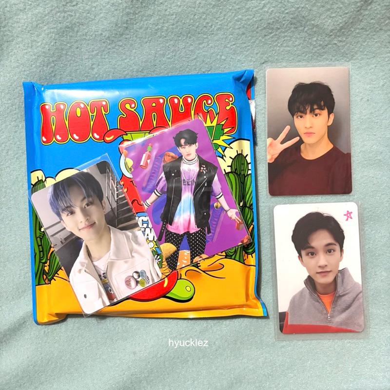 [ready] photocard pc mark jewel case hot sauce ar set yzy yizhiyu ds dreamshow ds 1 day 2 mark lee n