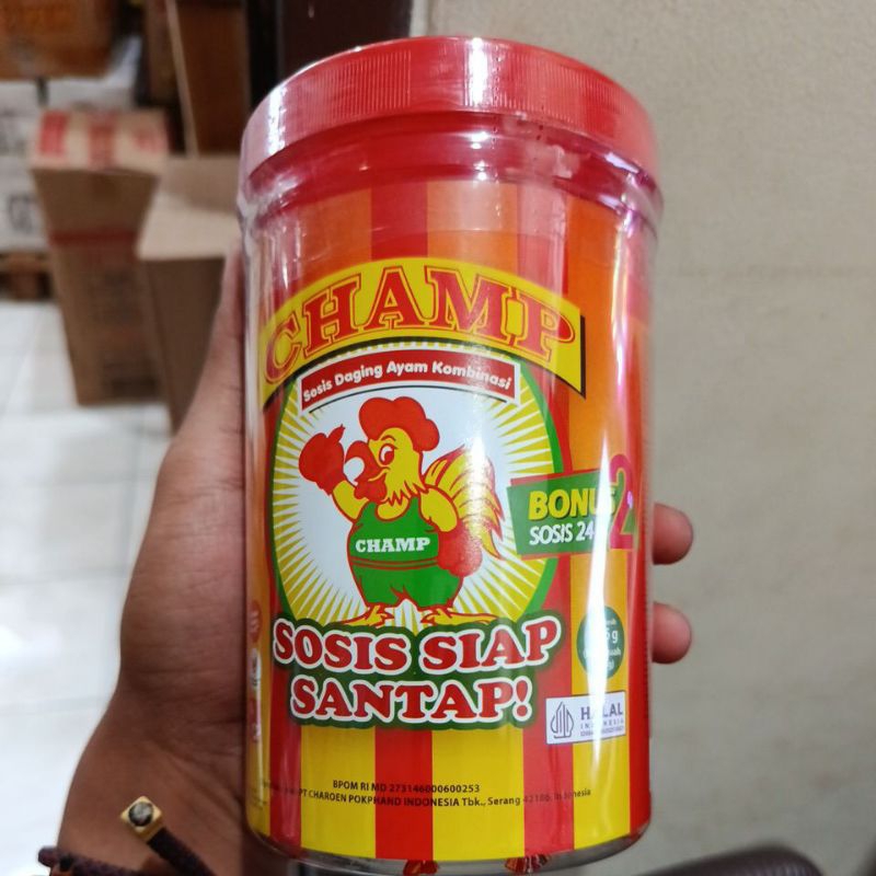 

sosis champ siap santap